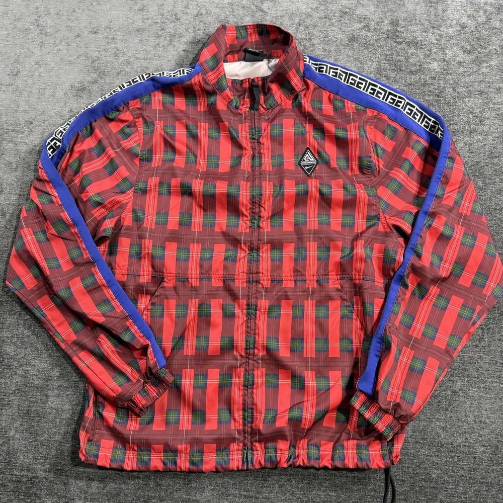 Nike‎ Giannis Coming To America Jacket Full Zip Men's Size Medium Multicolor